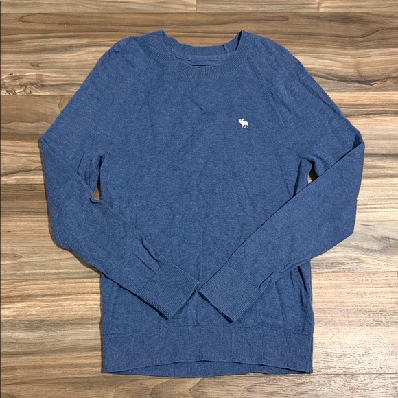 Abercrombie & Fitch Other - Vintage Abercrombie & Fitch Wool Blend Sweater Men’s Size S Heather Blue Y2K